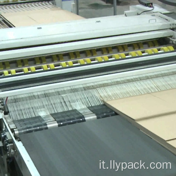 Cardboard Line Helix Cut Off Machine per ondulato